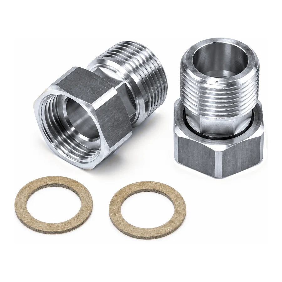 Raccord 3 pièces inox G3/4"