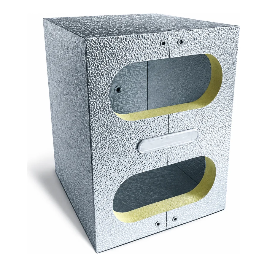 Isolatiebox PBU11 44-60 platen tot +130 °C (Artikelnummer AC-6265) — Isolierset