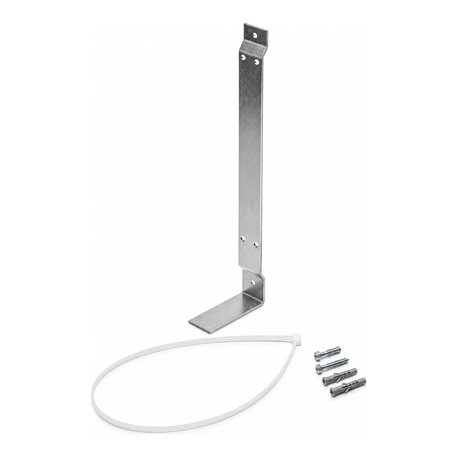 Muurbeugel kleine warmtewisselaar (t/m 1'' en 40 platen) (code article 8150999) — accessoire